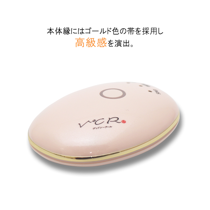 本体縁にはゴールド色の帯