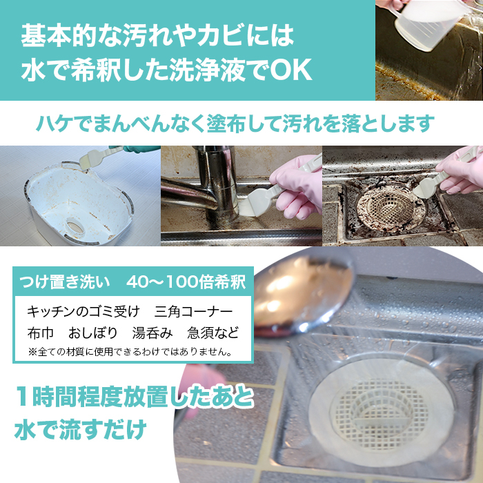 除菌・カビ・ヌメリ取り洗浄剤 スライムバスター