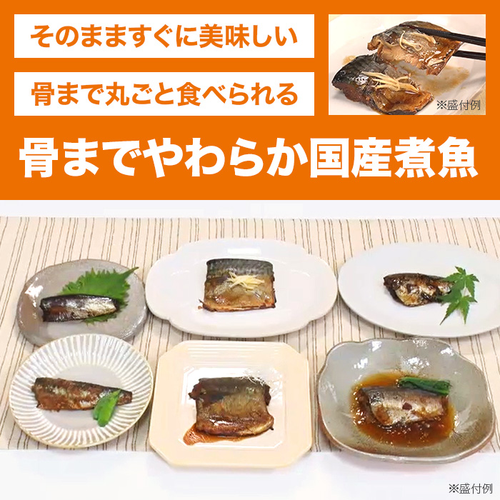 骨までやわらか煮魚 24食特別セット | 【公式】テレビショッピング