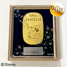 ディズニー ファンタジア ミッキー純金小判 20g