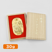 純金フクロウ小判 30g