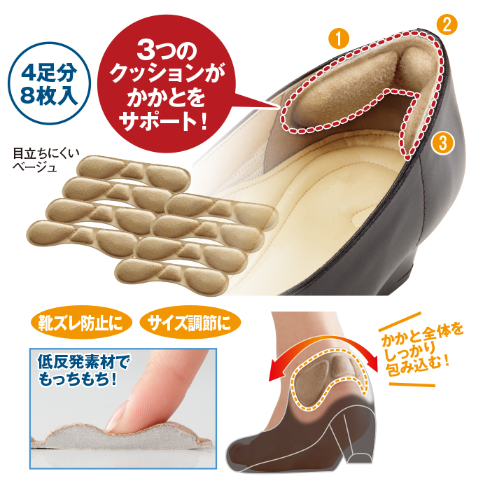 NEW かかとパカパカしなーい!