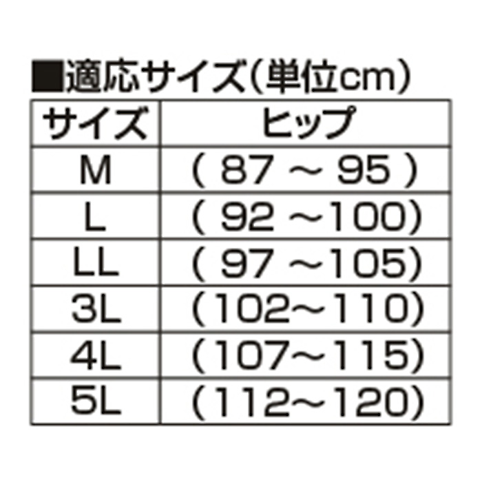 爽やかたっぷり吸収ショーツ3色組(同サイズ) 3L-5L | 999-303590