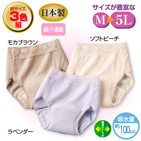 ARCHIVAL REINVENT Teflon ショーツ サイズM 完全無縫製吸水ショーツ