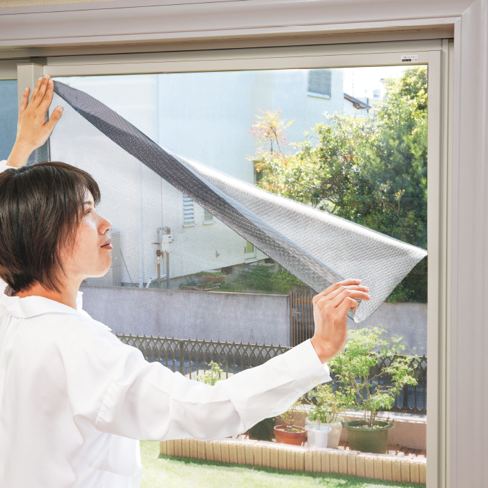 遮光・遮熱メッシュ(両面テープ貼り)4枚組 | 999-305090 | 【公式】テレビ