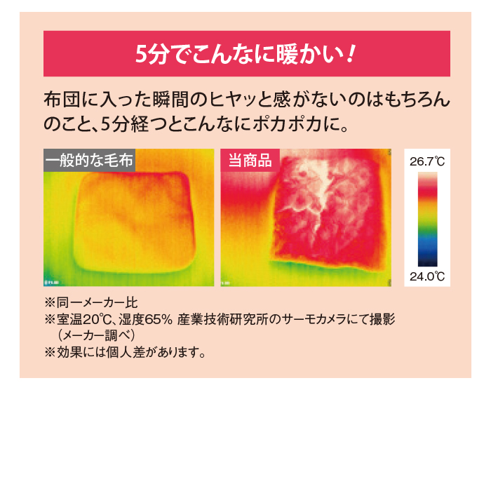 洗えるふわふわ毛布の暖か掛けふとん ダブル1枚 | 【公式】テレビ