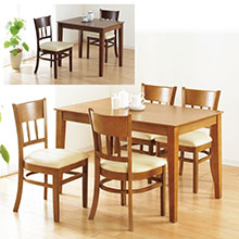 ダイニングチェアマーチ5点セット