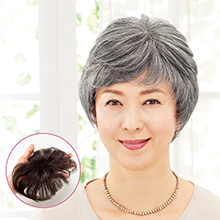 手のひらサイズヘアピース 手のひらサイズヘアピース