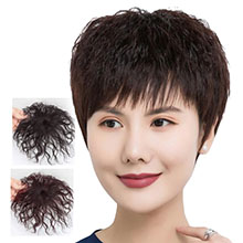 ウェーブヘアつむじピース ウェーブヘアつむじピース
