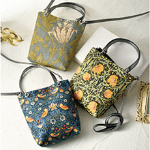 「eure」 Fabric by. ベストオブモリス 2WAYショルダーバッグ 「eure」 Fabric by. ベストオブモリス 2WAYショルダーバッグ