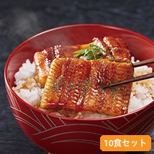 九州産うなぎ蒲焼カット10食セット 九州産うなぎ蒲焼カット10食セット