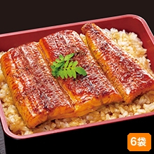 愛知一色産うなぎの蒲焼 6袋 愛知一色産うなぎの蒲焼 6袋
