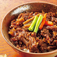 <新杵屋x米沢牛黄木>牛肉どまん中 一膳ご飯セット4食 <新杵屋x米沢牛黄木>牛肉どまん中 一膳ご飯セット4食