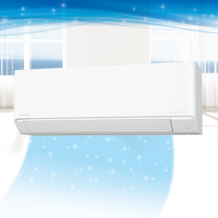 Panasonic エオリア　ナノイーX 2021年製　200V 14畳G013 Panasonic エアコン eolia(エオリア)Xシリーズ14畳/4.0kW/200V