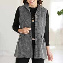 変化織り素材ベスト 変化織り素材ベスト