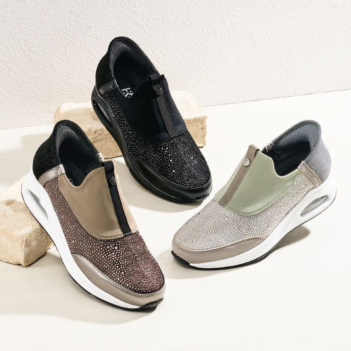 HIROKOKOSHINO FAMME 撥水ニットスニーカー | 999-308175