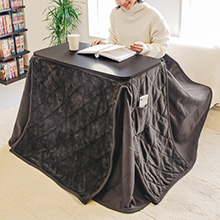 高さ3段階調節こたつデスク・掛け布団セット 高さ3段階調節こたつデスク・掛け布団セット