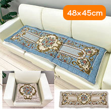 イタリア製 ジャカード織 シートクッション 1人掛用 イタリア製 ジャカード織 シートクッション 1人掛用