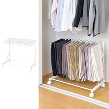 スラックスハンガー 15本掛け スラックスハンガー 15本掛け