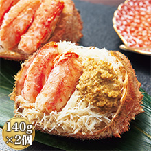 毛がに甲羅盛140gx2個 毛がに甲羅盛140gx2個