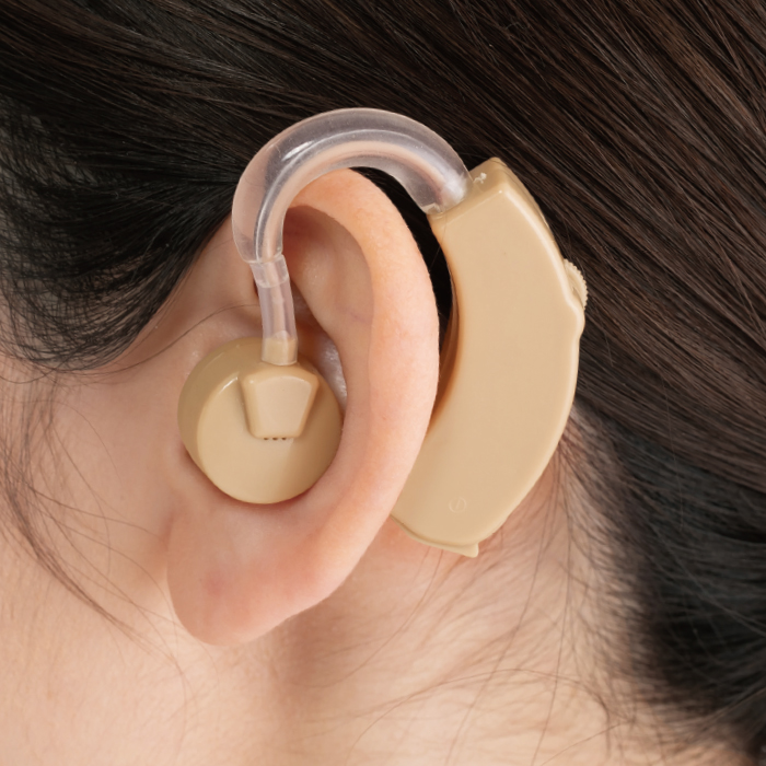 耳かけ型電池式集音器ききとりさん 2個組 | 999-308249