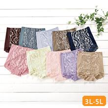 楽ちん！お腹美人シェイプショーツ10色組(同サイズ) 3L-5L