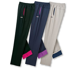 ＜FILA＞防風裏フリースパンツ 股下68cm