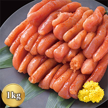 無着色辛子めんたいこ 切れ込み 1kg