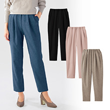 <eclaT style(R)>キレイ見せタックパンツ <eclaT style(R)>キレイ見せタックパンツ