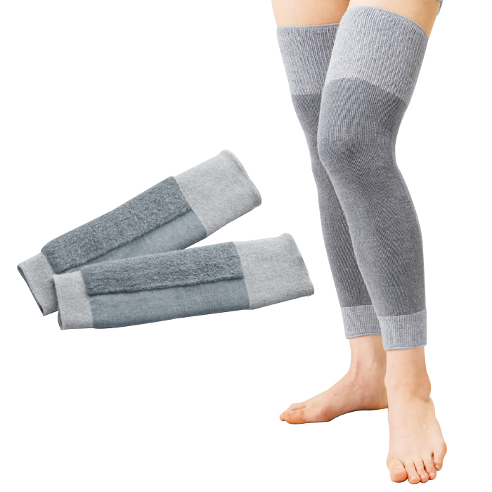 国産ふわふわ備長炭サポーターひざ用ロング2枚組 | 999-308416 | 【公式】