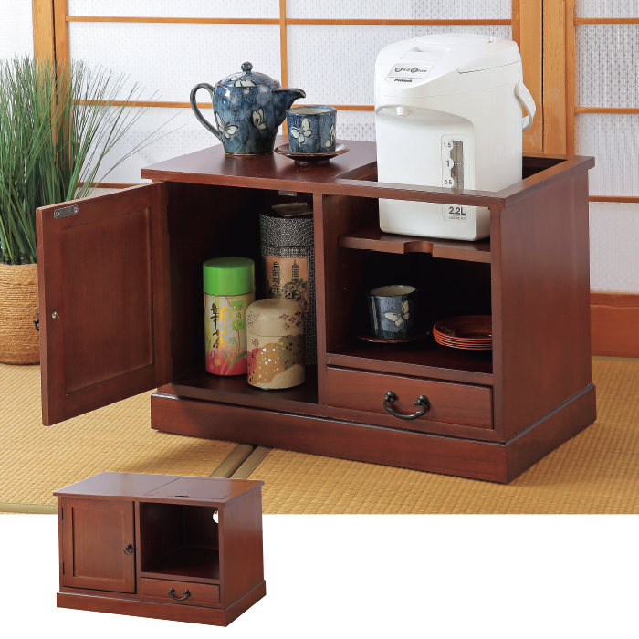 桐製ポットワゴン | 999-308516 | 【公式】テレビショッピングの