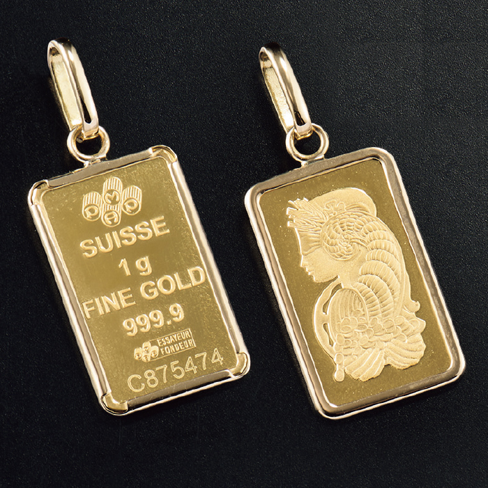 純金1gフォルトゥナバーペンダントトップ | 999-308550 | 【公式
