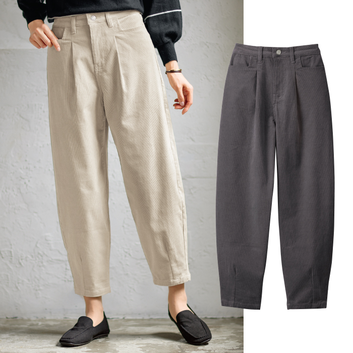 新入荷G/FORE韓国ジーフォア レディースコーデュロイパンツsizeS