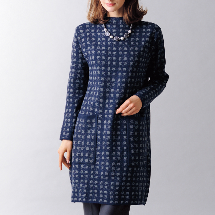ジャカードニットワンピース | 999-308563 | 【公式】テレビ