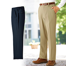 ＜ヴァレーゼ・ウォモ＞旅行にぴったりパンツ2色組(同サイズ)