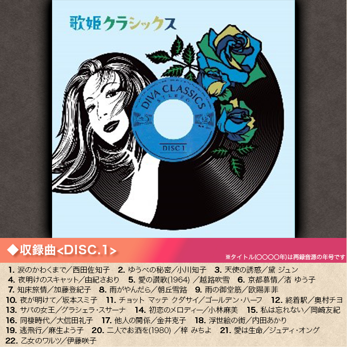歌姫クラシックス(CD-BOX) | 999-400179 | 【公式】テレビ