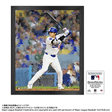 大谷翔平直筆サイン入りアシックスゲームモデルバットフレーム入り