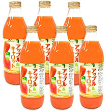 JAアオレン アップル&キャロット 1L x 6本 JAアオレン アップル&キャロット 1L x 6本