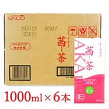 遠藤製餡 オーガニック 茜茶 1L x 6本 ケース販売 有機JAS あずき茶 業務用 遠藤製餡 オーガニック 茜茶 1L x 6本 ケース販売 有機JAS あずき茶 業務用
