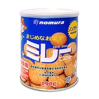 野村煎豆加工店 保存用ミレービスケット 190g | 999-450112