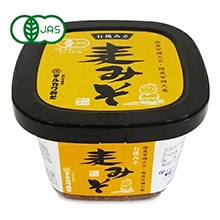 マルカワみそ 有機みそ 麦みそ 有機JAS認証 600g マルカワみそ 有機みそ 麦みそ 有機JAS認証 600g