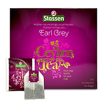 Stassen スタッセン アールグレイティー 2gx100袋 ティーバッグ Stassen スタッセン アールグレイティー 2gx100袋 ティーバッグ