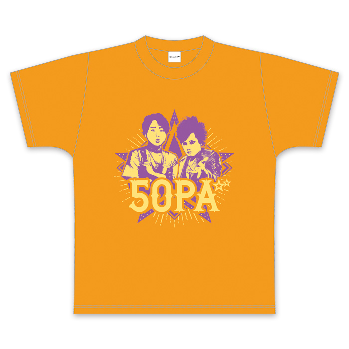 ロンドンハーツ 50pa Tシャツ オレンジ テレビショッピングのropping