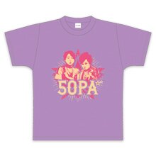 ＜テレ朝通販 Ropping（ロッピング）＞ ロンドンハーツ 50PA Tシャツ パープル