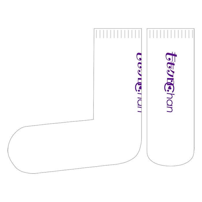 ももクロChan ソックス 紫 | 905-920786 | 【公式】テレビショッピング