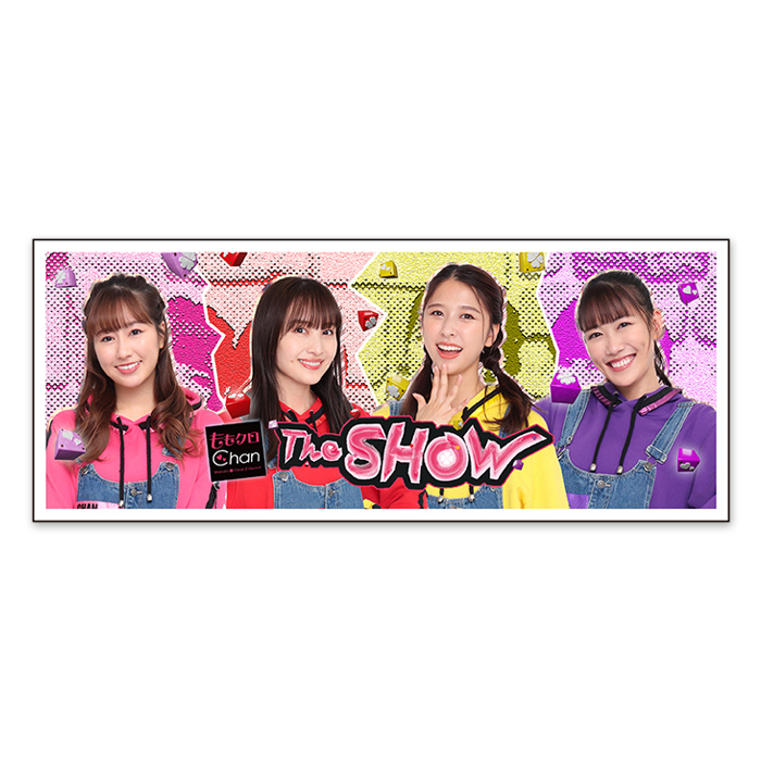 ももクロChan The SHOW フェイスタオル