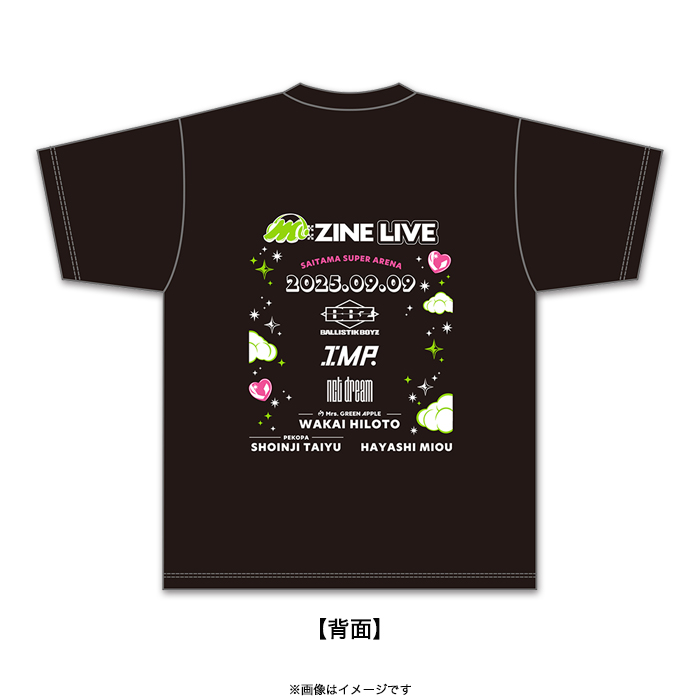 M:ZINE LIVE Tシャツ | 905-926156 | 【公式】テレビショッピングの