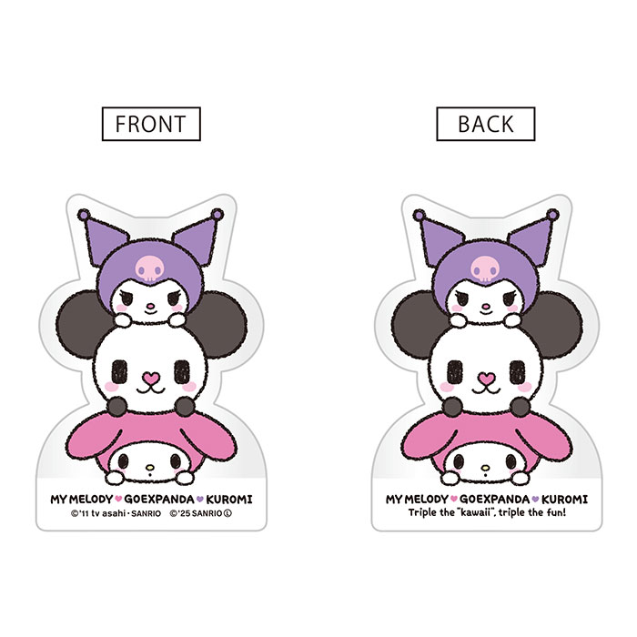 ゴーエクスパンダ♥マイメロディ♥クロミ アクリルクリップ | 905