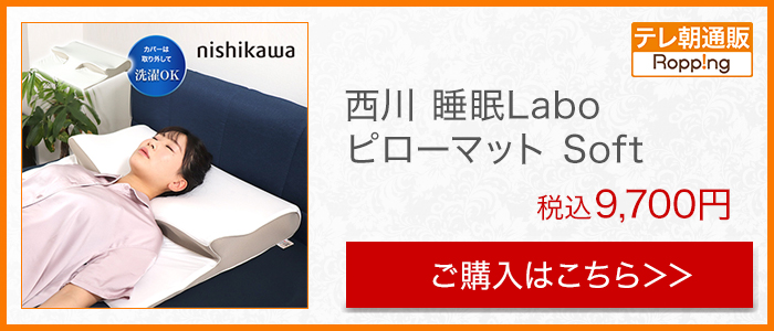 西川 睡眠Labo ピローマット Soft 洗い替え用カバー | 【公式】テレビ 