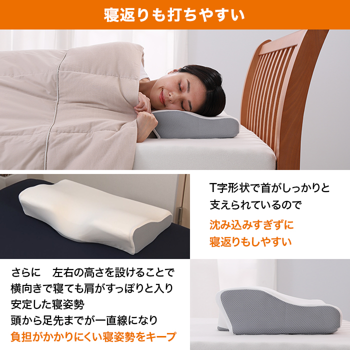 西川 ナチュラルフィット枕（カバー付）2個セット - 枕